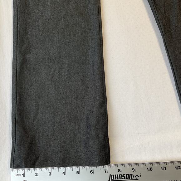 Express Women Pants 2 Charcoal Dress Pants Button 30" Inseam 29” Waist Slim Fit - Picture 7 of 11